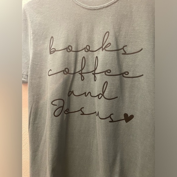 🤎Books, Coffee, Jesus T-Shirt - Picture 2 of 3